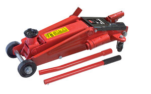 Cric Idraulico A Bottiglia CARREND 5 Tonnellate - Per Auto, Altezza Min 207 Mm, Max 402 Mm, Sollevamento 125 Mm