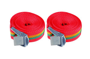 Kögl Set 6 Cinghie Di Serraggio Flexmo 3,5m X 25mm - Fissaggio Carico Professionale Per Bici E Moto