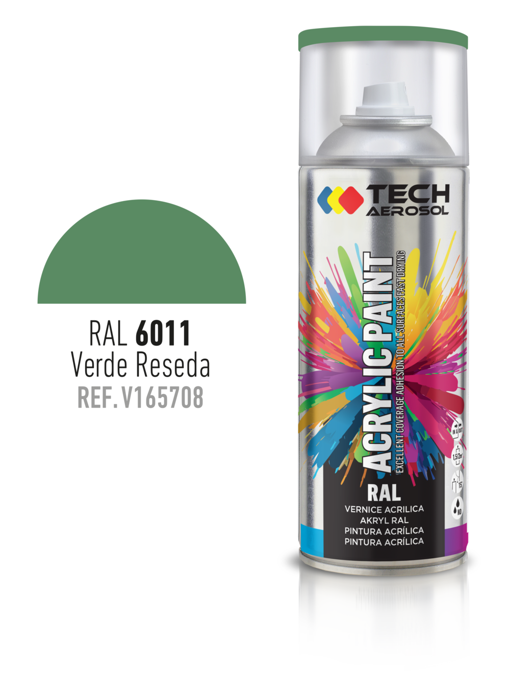 RAL 6011 - Reseda Green Color Palettes